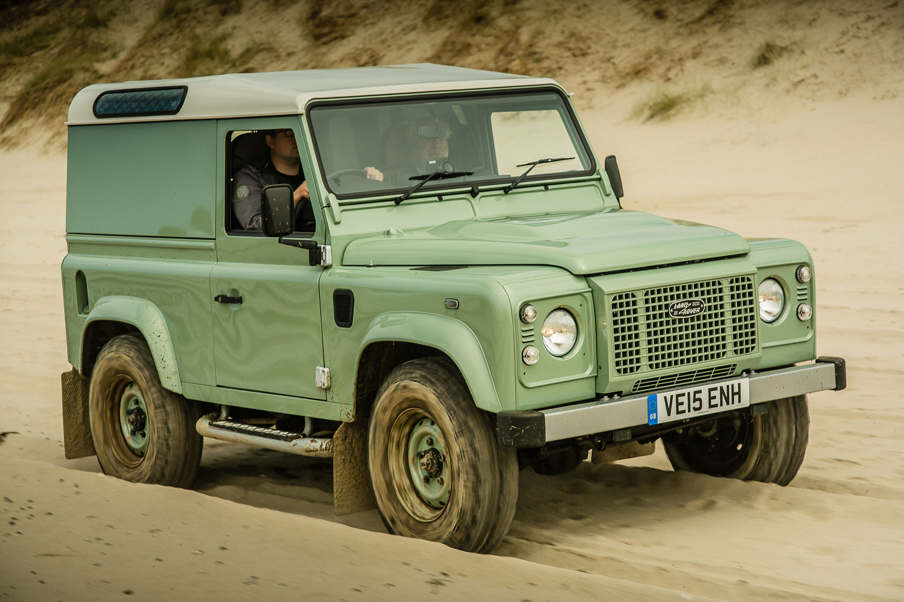 Land Rover Defender Heritage edition review 2015 first drive