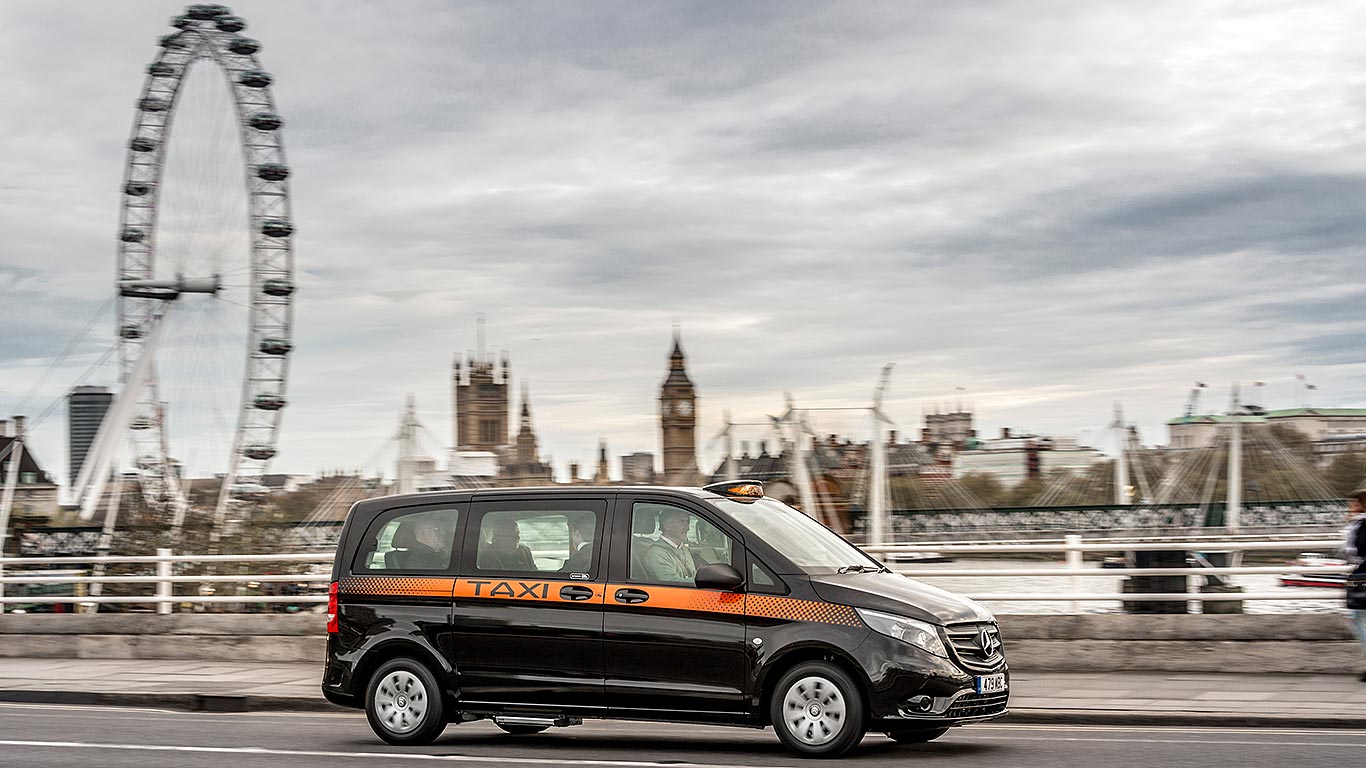 Mercedes-Benz taxi outsells 'real 
