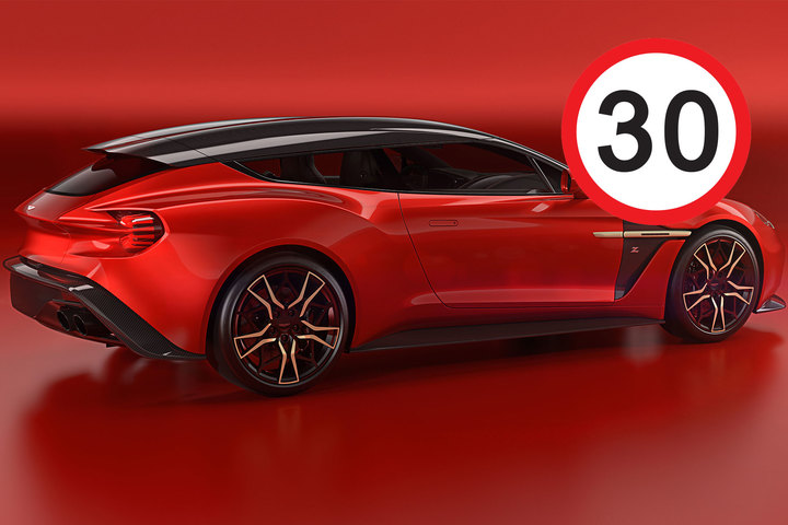 30second news: More Aston Martin Vanquish Zagato Shooting Brake images revealed  Motoring Research
