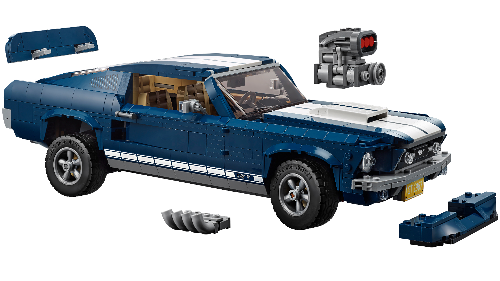 Classic Ford Mustang lives againâ¦ in Lego form - Motoring Research