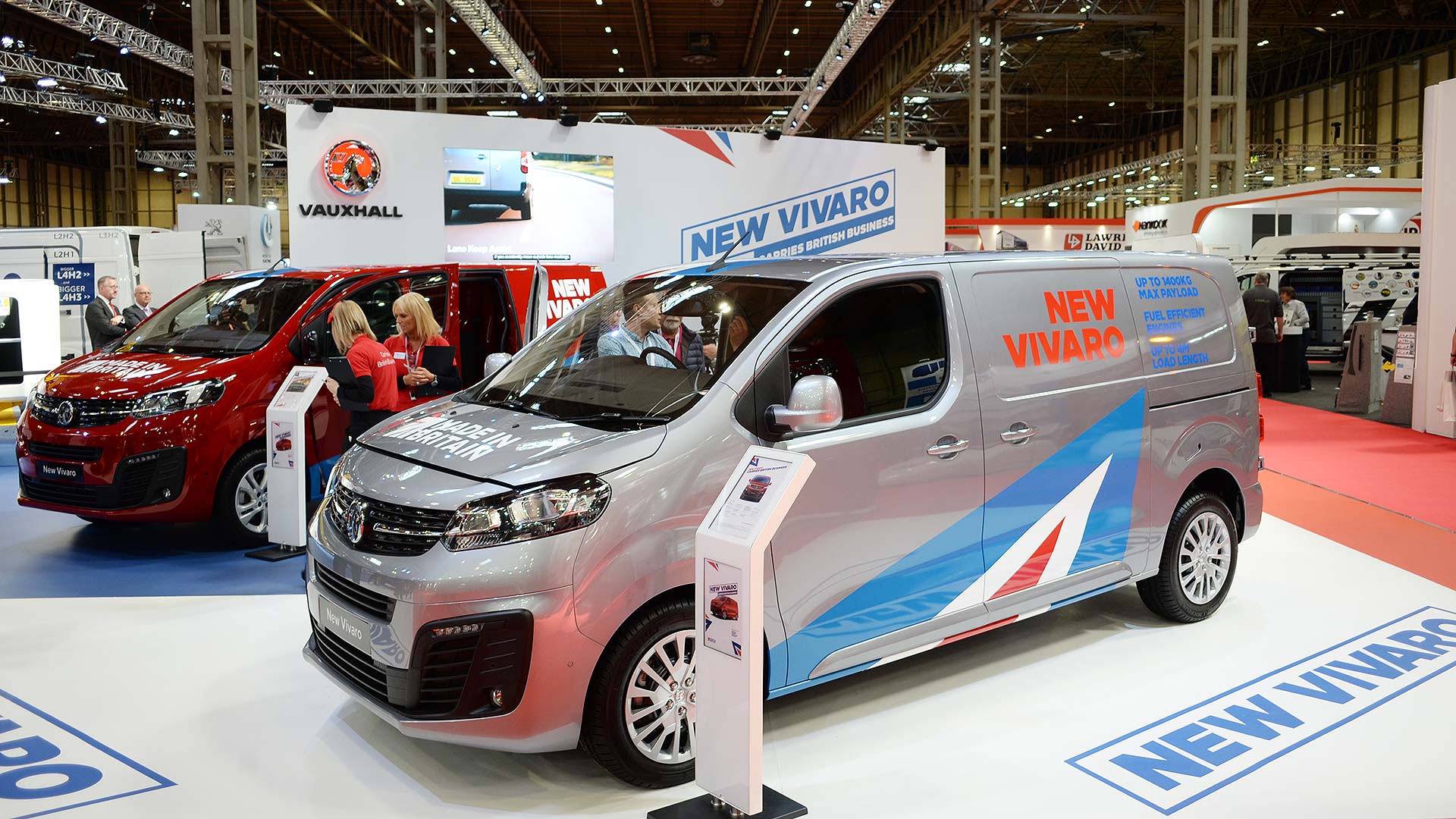 The VW Caddy Black Edition at The CV Show