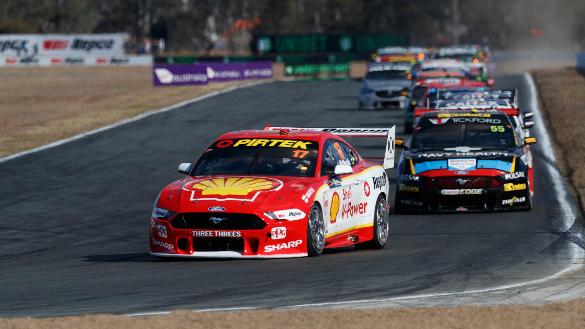 Ford Mustang Supercar Racer Wins Australian Title On First Attempt
